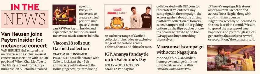 Financial Express in the news clipping
