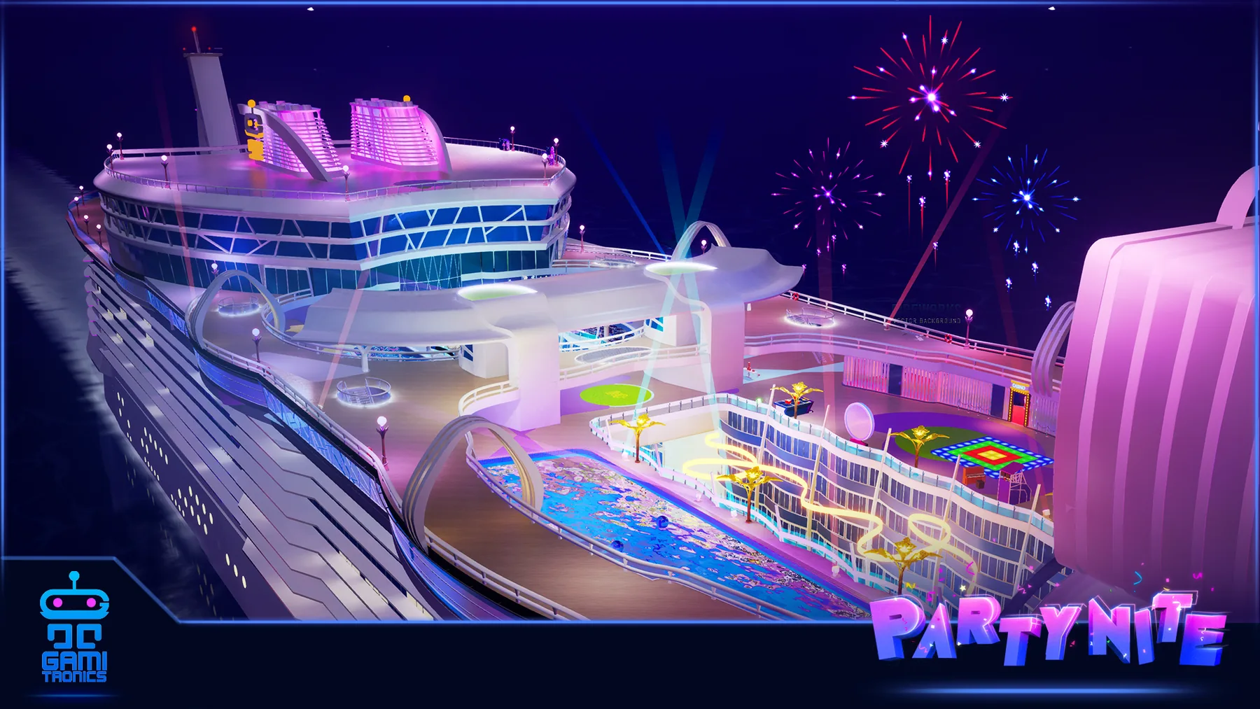 PartyNite cruise metaverse world