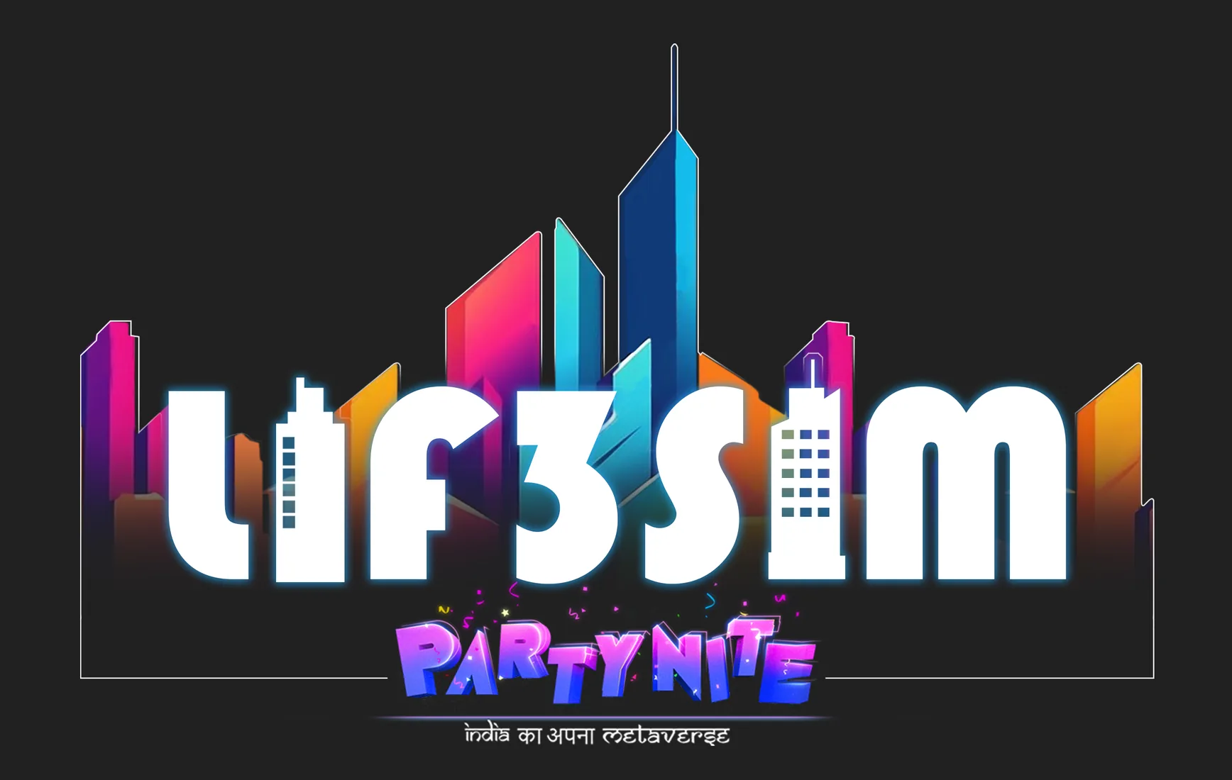 Lif3Sim PartyNite logo
