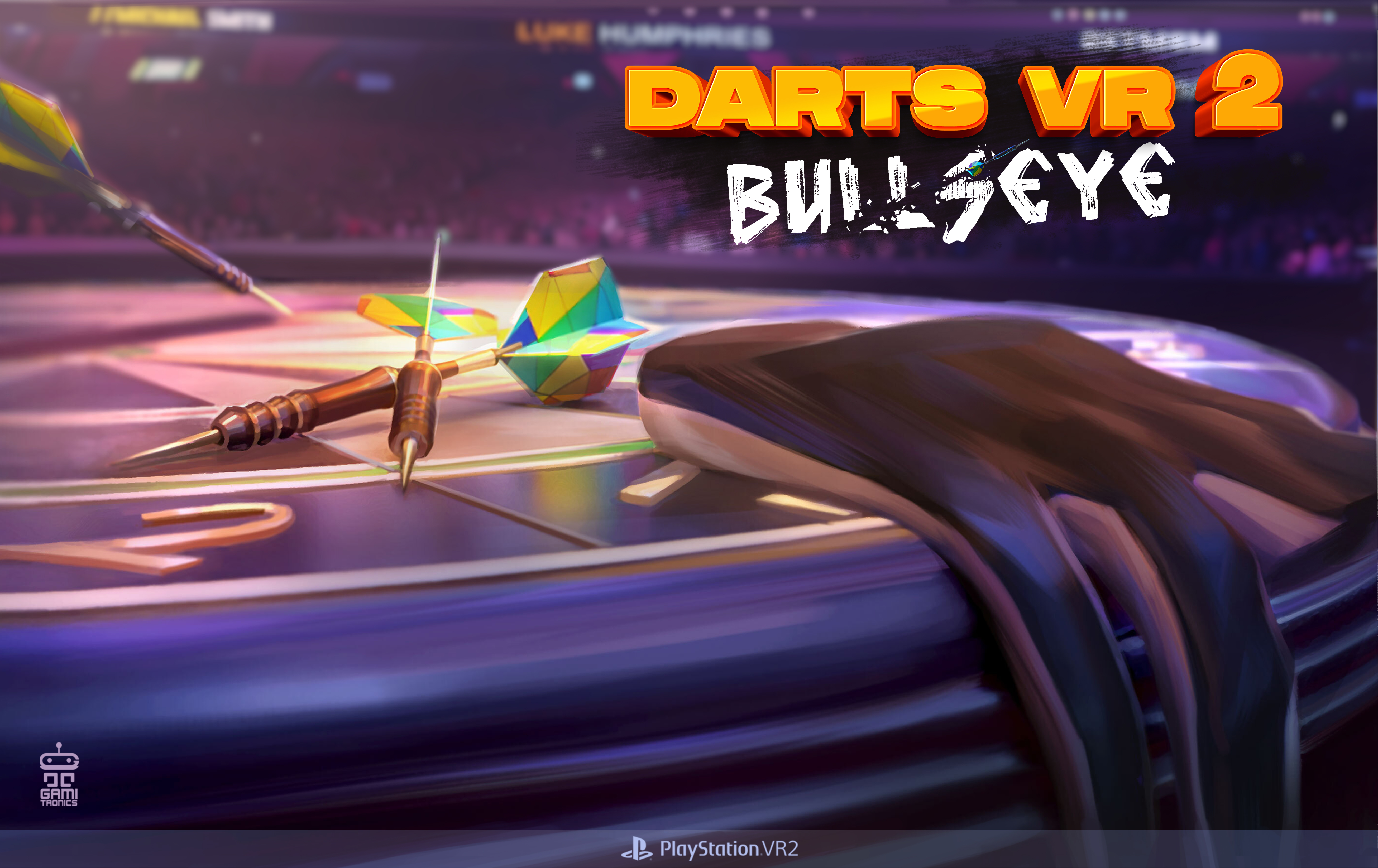 Darts VR2 Bullseye poster